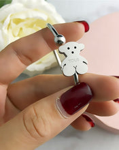 Load image into Gallery viewer, NEW TOUSES bear Jewelry Fashion Hot pendientes Alloy Letter Bracelet Chain Charm Bracelet Female Personality joyas anillo