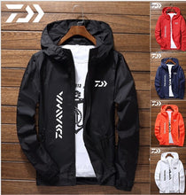 Load image into Gallery viewer, Daiwa Jacket Men Fishing Shirt Solid Thin Uv Protection Clothes Fishing Clothing Summer Breathable Quick Dry Soft Shell Outdoor