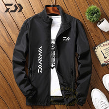 Load image into Gallery viewer, Daiwa Jacket Men Fishing Shirt Solid Thin Uv Protection Clothes Fishing Clothing Summer Breathable Quick Dry Soft Shell Outdoor