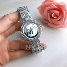 Load image into Gallery viewer, Fashion Gold Silver Stainless Women Watch Quartz Wrist Watches Ladies Girls Famous M Brand Female Clock Montre Femme reloj