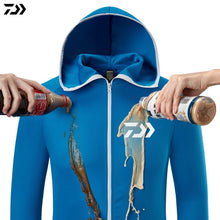 Load image into Gallery viewer, Daiwa chemise respirant vêtements de pêche hommes imperméable chemises de pêche à manches longues veste de pêche séchage rapide vêtements de pêche