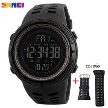 Load image into Gallery viewer, SKMEI Fashion Outdoor Sport Watch Men Multifunction Watches Alarm Clock Chrono 5Bar Waterproof Digital Watch reloj hombre 1251