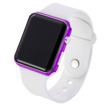 Load image into Gallery viewer, 2019 nouveau Sport décontracté montres hommes femmes Led Silicone montre rose belle numérique enfants Sport montre-bracelet horloge bayan kol saati
