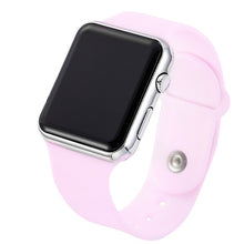 Load image into Gallery viewer, 2019 nouveau Sport décontracté montres hommes femmes Led Silicone montre rose belle numérique enfants Sport montre-bracelet horloge bayan kol saati