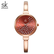 Load image into Gallery viewer, Shengke Women Watches Women Fashion Watch Geneva Designer Ladies Watch Luxury Brand Diamond Quartz Wrist Watch Gifts For Women