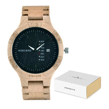 Load image into Gallery viewer, reloj hombre BOBO BIRD Antique Watch Men Top Luxury Brand Date Week Handmade Watches for Man relogio masculino Dropshipping OEM