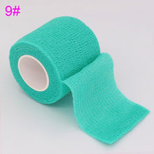 Load image into Gallery viewer, COYOCO Bunte Sport Selbstklebende Elastische Bandage Wrap Band 4,5 m Hansaplast Für Knie Unterstützung Pads Finger Knöchel Palm Schulter