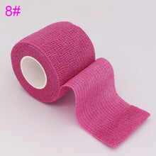 Load image into Gallery viewer, COYOCO Bunte Sport Selbstklebende Elastische Bandage Wrap Band 4,5 m Hansaplast Für Knie Unterstützung Pads Finger Knöchel Palm Schulter