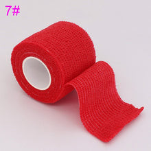 Load image into Gallery viewer, COYOCO Bunte Sport Selbstklebende Elastische Bandage Wrap Band 4,5 m Hansaplast Für Knie Unterstützung Pads Finger Knöchel Palm Schulter