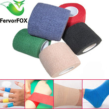 Load image into Gallery viewer, 4,5 M Bunte Sport Hansaplast Athletisch Kinesiologie Elastische Bandage Self Adhesive Wrap Band Ankle Knie Arthrosis Protector