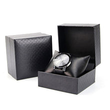 Load image into Gallery viewer, Large 6/10/12 Grids PU Leather Watch Box Storage Professional Holder Organizer for Watches Jewelry Boxes Case Display Black