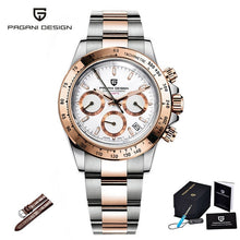 Load image into Gallery viewer, New PAGANI DESIGN Brand men's automatic watches date wristwatch man business quartz watch men sports steel waterproof watch 2020