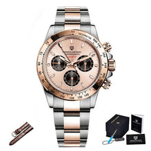 Load image into Gallery viewer, New PAGANI DESIGN Brand men's automatic watches date wristwatch man business quartz watch men sports steel waterproof watch 2020