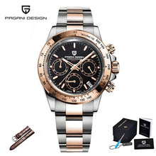 Load image into Gallery viewer, New PAGANI DESIGN Brand men's automatic watches date wristwatch man business quartz watch men sports steel waterproof watch 2020