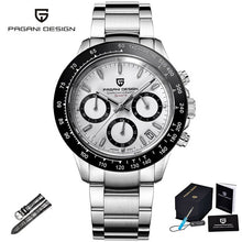 Load image into Gallery viewer, New PAGANI DESIGN Brand men's automatic watches date wristwatch man business quartz watch men sports steel waterproof watch 2020