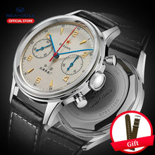 Load image into Gallery viewer, Seagull men's watch limited edition official authentic air force one aviation chronograph seagull 1963 manual winding mechanical