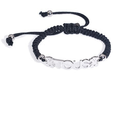 Load image into Gallery viewer, NEW TOUSES bear Jewelry Fashion Hot pendientes Alloy Letter Bracelet Chain Charm Bracelet Female Personality joyas anillo