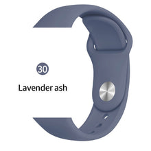 Load image into Gallery viewer, Silicone strap For Apple Watch band 38mm 42mm iwatch 5 Band 44mm 40mm Sport bracelet Rubber watchband for  iwatch 4 3 2 1