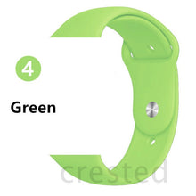 Load image into Gallery viewer, Silicone strap For Apple Watch band 44 mm/40mm iwatch Band 38mm 42mm Sport bracelet Rubber watchband for apple watch 5 4 3 2 1