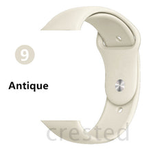 Load image into Gallery viewer, Silicone strap For Apple Watch band 44 mm/40mm iwatch Band 38mm 42mm Sport bracelet Rubber watchband for apple watch 5 4 3 2 1