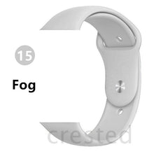 Load image into Gallery viewer, Silicone strap For Apple Watch band 44 mm/40mm iwatch Band 38mm 42mm Sport bracelet Rubber watchband for apple watch 5 4 3 2 1