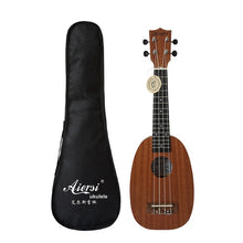 Load image into Gallery viewer, Aiersi brand 21 inch ukelele mahogany Soprano gecko ukulele musical instrument  guitar