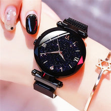 Load image into Gallery viewer, Reloj Mujer Luxury Starry Sky Women Watches Magnetic Mesh Belt Band Watch Women's Fashion Dress Wristwatch Zegarek Damski