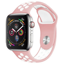 Load image into Gallery viewer, Band for Apple Watch 5 4 3 2 1 42MM 38MM soft Breathable strap Silicone Sports  bands for Nike+ Iwatch series 5 4 3 40mm 44mm