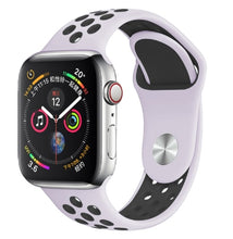 Load image into Gallery viewer, Band for Apple Watch 5 4 3 2 1 42MM 38MM soft Breathable strap Silicone Sports  bands for Nike+ Iwatch series 5 4 3 40mm 44mm