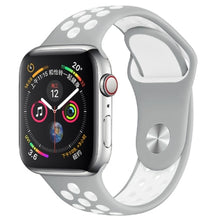 Load image into Gallery viewer, Band for Apple Watch 5 4 3 2 1 42MM 38MM soft Breathable strap Silicone Sports  bands for Nike+ Iwatch series 5 4 3 40mm 44mm
