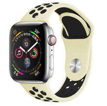 Load image into Gallery viewer, Band for Apple Watch 5 4 3 2 1 42MM 38MM soft Breathable strap Silicone Sports  bands for Nike+ Iwatch series 5 4 3 40mm 44mm