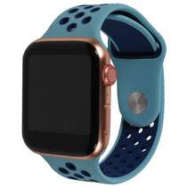 Load image into Gallery viewer, Band for Apple Watch 5 4 3 2 1 42MM 38MM soft Breathable strap Silicone Sports  bands for Nike+ Iwatch series 5 4 3 40mm 44mm
