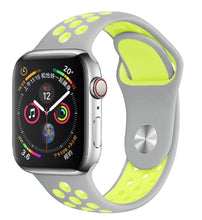 Load image into Gallery viewer, Band for Apple Watch 5 4 3 2 1 42MM 38MM soft Breathable strap Silicone Sports  bands for Nike+ Iwatch series 5 4 3 40mm 44mm