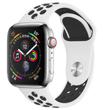 Load image into Gallery viewer, Band for Apple Watch 5 4 3 2 1 42MM 38MM soft Breathable strap Silicone Sports  bands for Nike+ Iwatch series 5 4 3 40mm 44mm