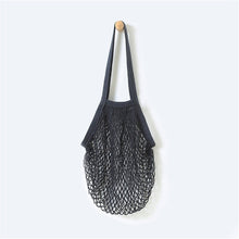 Load image into Gallery viewer, Cotton Mesh Net String Shopping Bag Reusable Foldable Fruit Storage Handbag Totes Women Shopping Mesh Net Grocery Tote Bag 2020