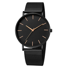 Load image into Gallery viewer, Women Watch Rose Gold Montre Femme 2020 Women's Mesh Belt ultra-thin Fashion relojes para mujer Luxury Wrist Watches reloj mujer