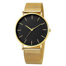 Load image into Gallery viewer, Women Watch Rose Gold Montre Femme 2020 Women's Mesh Belt ultra-thin Fashion relojes para mujer Luxury Wrist Watches reloj mujer