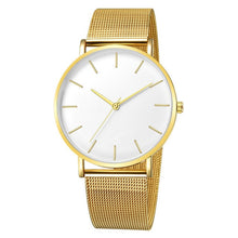 Load image into Gallery viewer, Women Watch Rose Gold Montre Femme 2020 Women's Mesh Belt ultra-thin Fashion relojes para mujer Luxury Wrist Watches reloj mujer