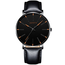 Load image into Gallery viewer, 2020 Minimalist Men's Fashion Ultra Thin Watches Simple Men Business Stainless Steel Mesh Belt Quartz Watch Relogio Masculino