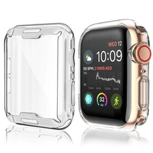 Load image into Gallery viewer, Watch Cover case For Apple Watch series 5 4 3 2 1 band case 42mm 38m 40mm 44mm Slim TPU case Protector for iWatch 4 44mm