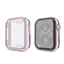 Load image into Gallery viewer, Watch Cover case For Apple Watch series 5 4 3 2 1 band case 42mm 38m 40mm 44mm Slim TPU case Protector for iWatch 4 44mm