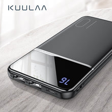 Load image into Gallery viewer, KUULAA Power Bank Batería Externa 10000mAh Cargador Móvil Portátil Banco de Energía para Móvil para Xiaomi Mi iPhone Huawei