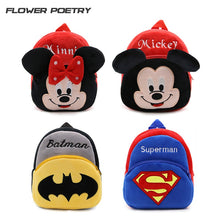 Load image into Gallery viewer, High Quality Children School Bag Plush Cartoon Toy Baby Backpack Boy Gril School Bags Gift For Kids Backpacks mochila escolar